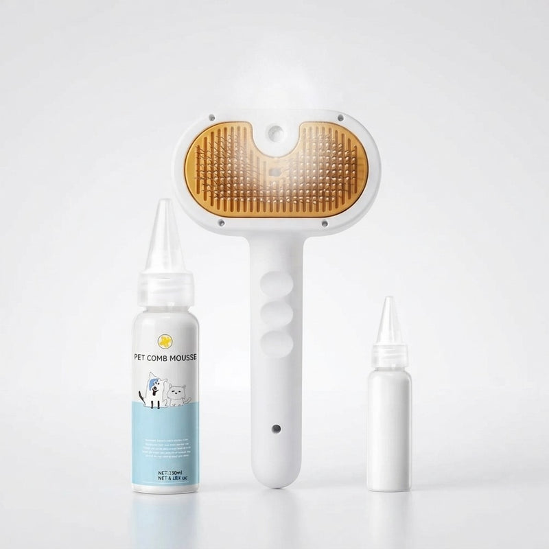 SteamGlide 3-in-1 Grooming Brush