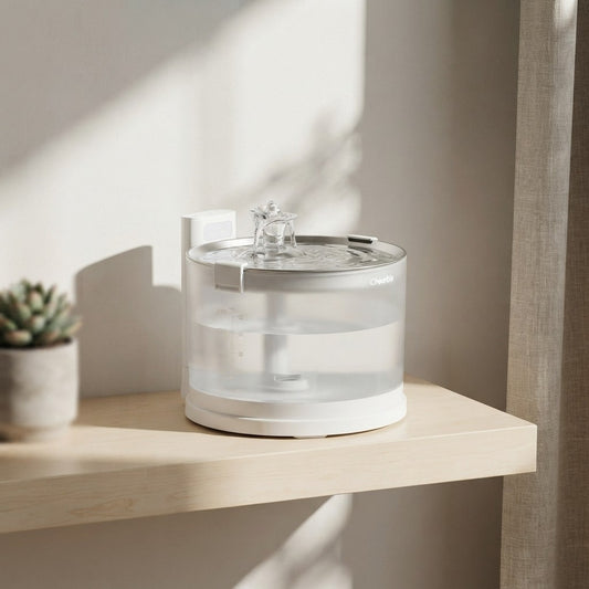 ElfinFlow Pumpless Cat Water Fountain