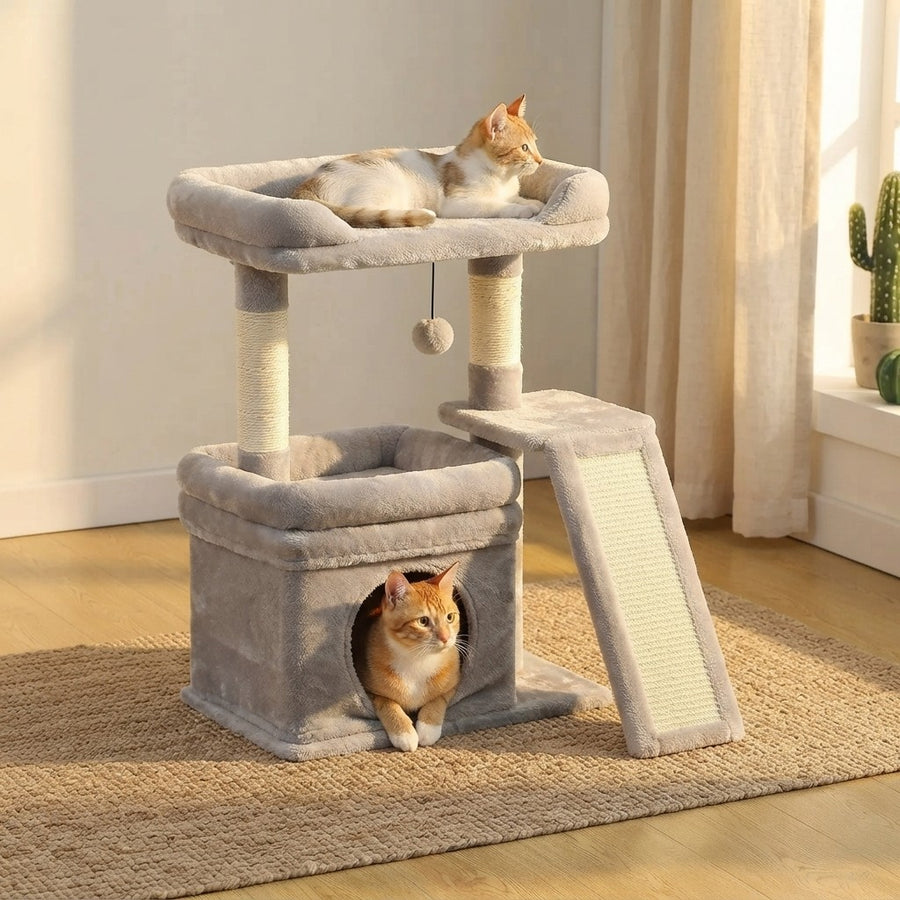 SkyPerch Cat Tower with Sisal Post